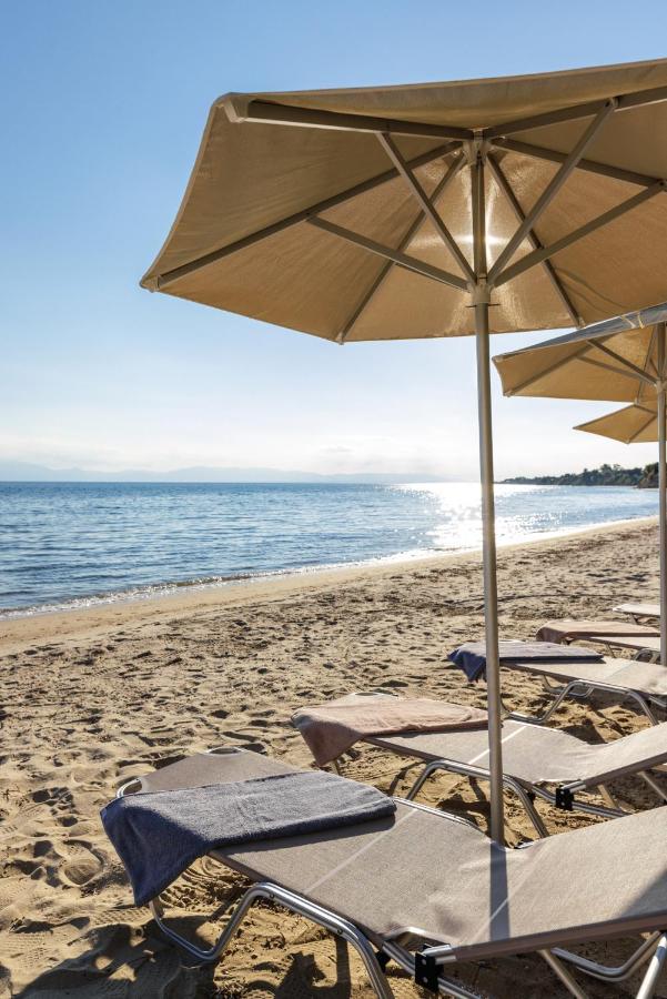 Luna Villa Private Beach Неа-Іраклія Екстер'єр фото